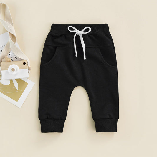 Cozy Kids’ Everyday Drawstring Trousers – Durable Comfort for Little Adventurers - Undefyning Lynes