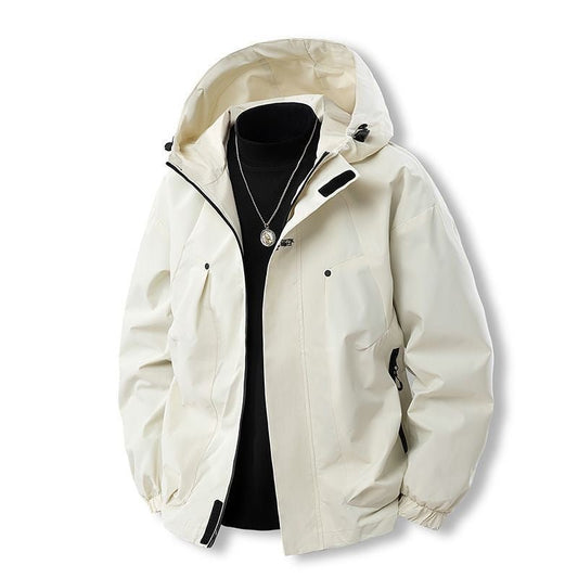 The All-Terrain Jacket – Men's Windproof Water-Resistant Outdoor Shell - Undefyning Lynes