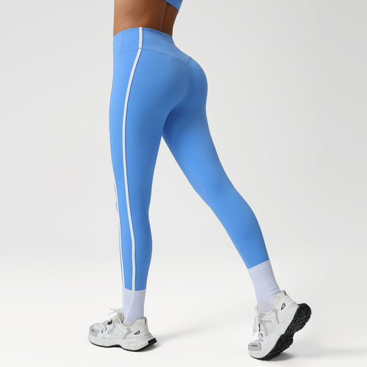 The Bold Block Legging – Women's High-Waist Color-Block Training Leggings - Undefyning Lynes