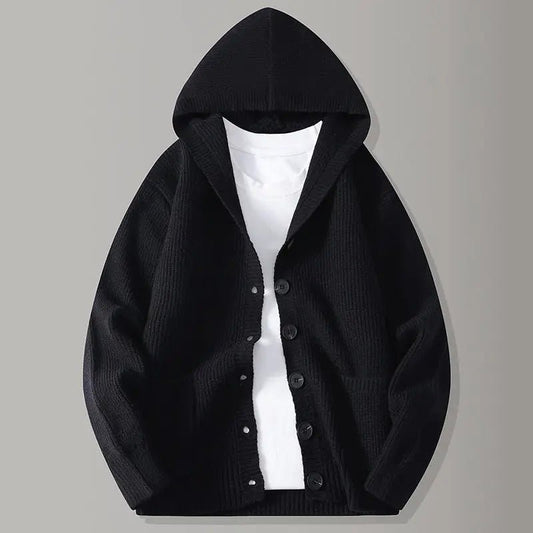 The Modern Lapel Cardigan: Effortless Korean-Inspired Sophistication - Undefyning Lynes
