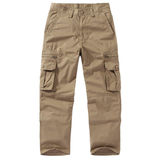 The Relaxed Cargo – Men's Cotton Straight-Leg Cargo Pants - Undefyning Lynes