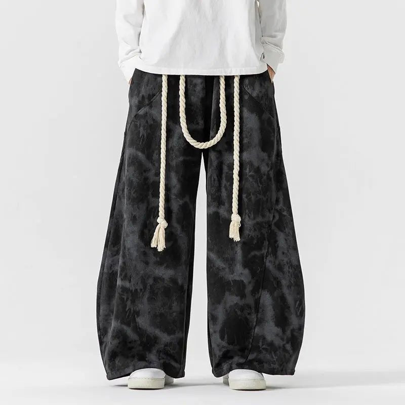 The Tie-Dye Jogger — Men's Relaxed Japanese Streetwear Sweatpants - Undefyning Lynes