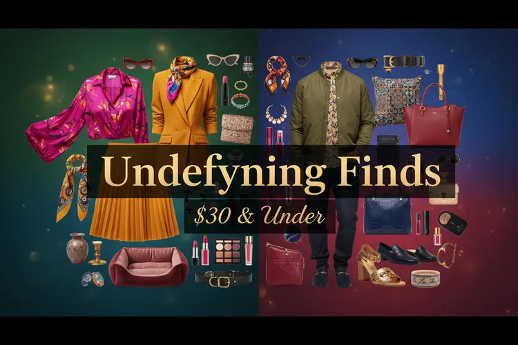 Under $30: Undefyning Finds — Colorful