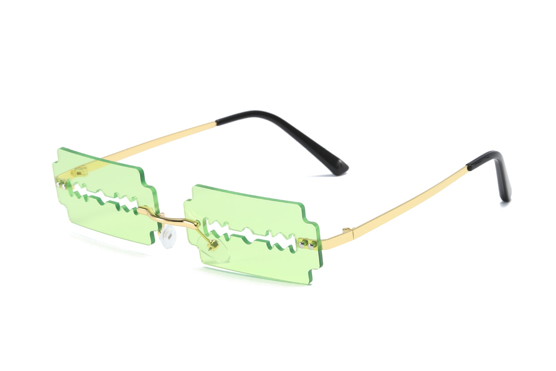 Rimless Metal Sunglasses, lens 3