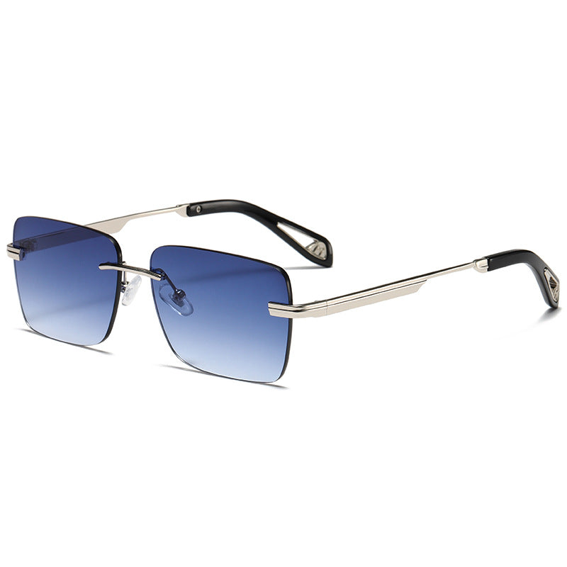 Halcyon Frameless Square Sunglasses — Undefyning Lynes (5 of 6)