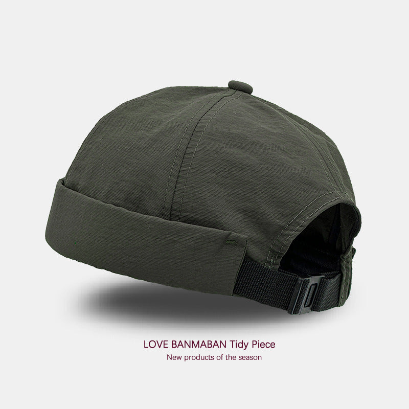 Quick-Dry Breathable Dome Cap — worn on model