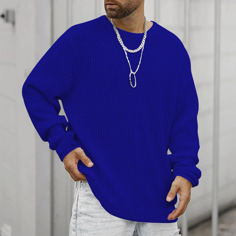 Harlan Relaxed Crew Long-Sleeve Tee, view 10