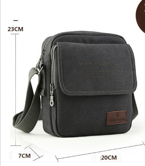 Canvas Shoulder Bag — Brown colorway — Undefyning Lynes (8 of 9)