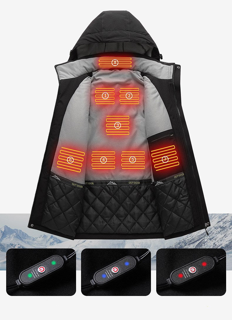 Voltaic Heated Jacket in black