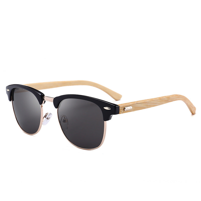 Bamboo Grain Driving Sunglasses, men's UV400 — Undefyning Lynes (2 of 6)