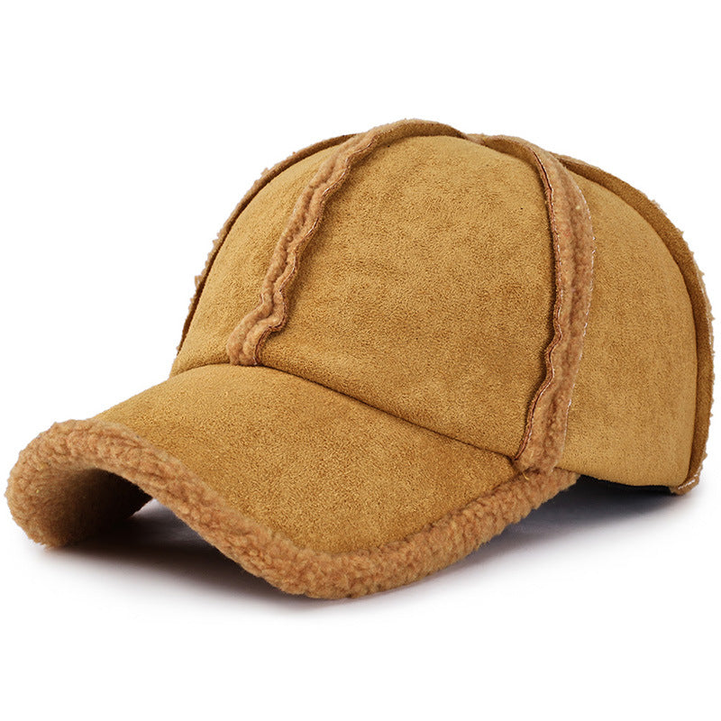 Broken-Edge Peaked Cap - side view