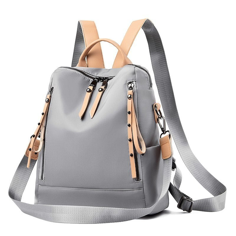 Oxford Cloth Backpack — front view — Undefyning Lynes (1 of 9)