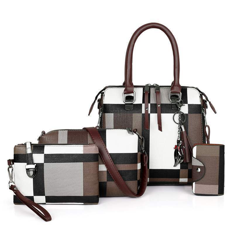 Plaid Luxury Handbag — size reference — Undefyning Lynes (5 of 5)