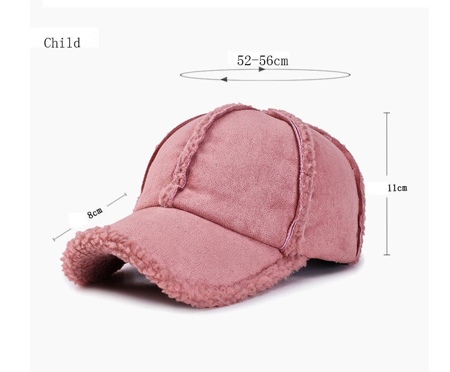 Broken-Edge Peaked Cap - worn on model