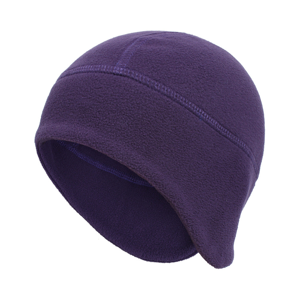 Windproof Plush Cycling Cap — front view — Undefyning Lynes (1 of 9)