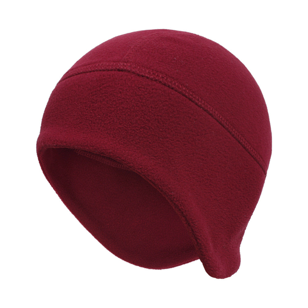 Windproof Plush Cycling Cap — high-visibility colorway — Undefyning Lynes (9 of 9)