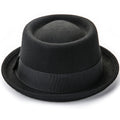 Bell-Crown Wool Hat - side profile