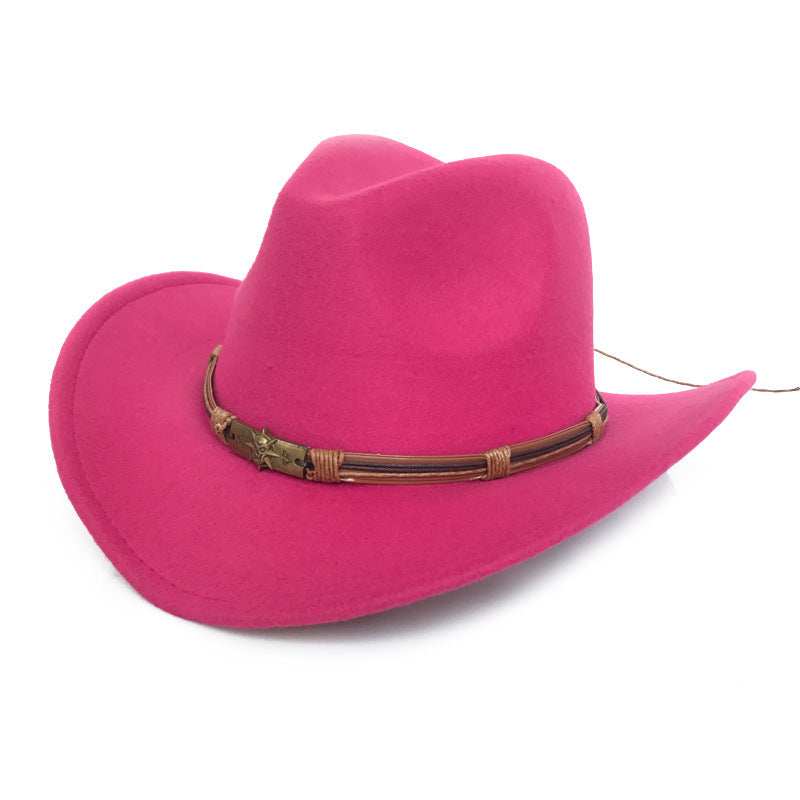 Classic Western Felt Hat — worn on model