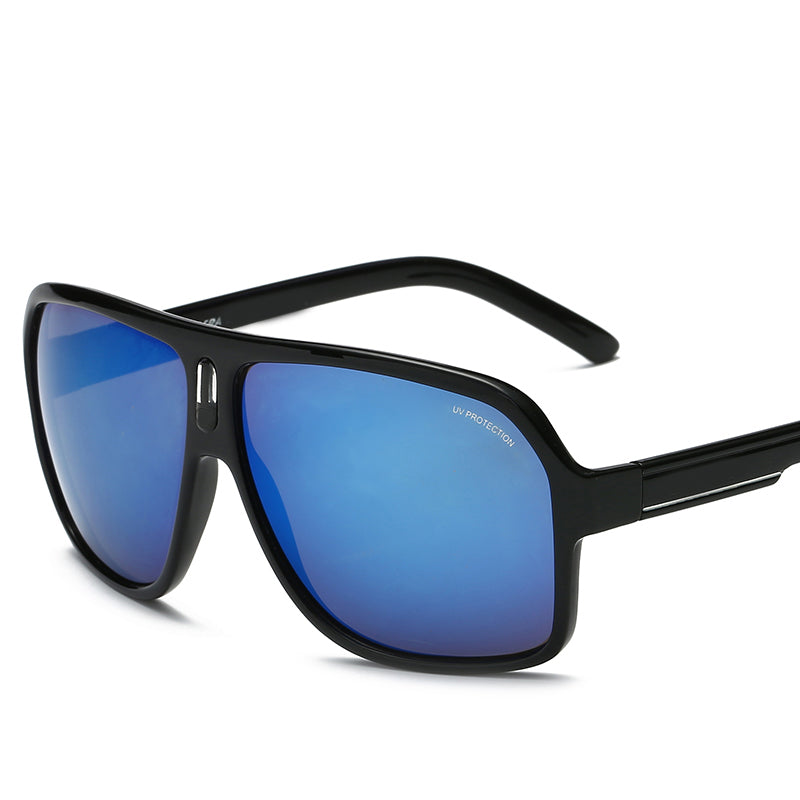 Retro Round-Square Sunglasses - worn on model
