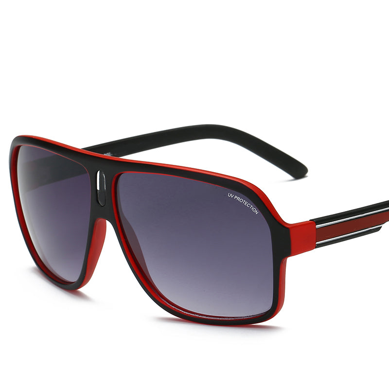 Retro Round-Square Sunglasses - front view
