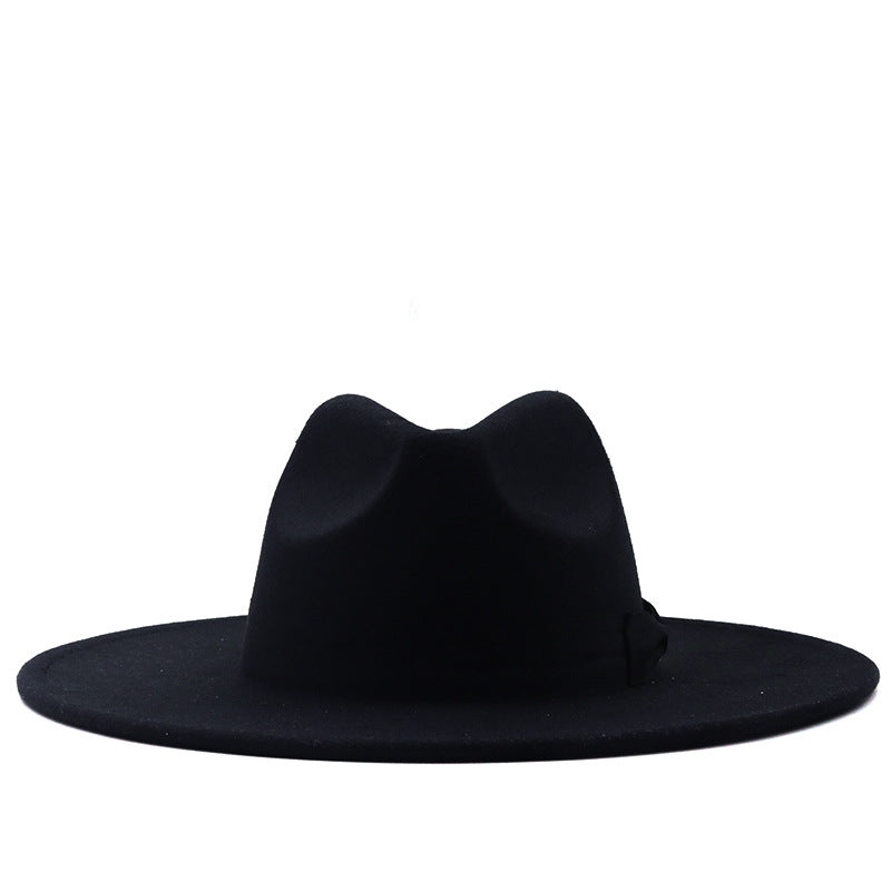 Cashmere Jazz Hat - side profile