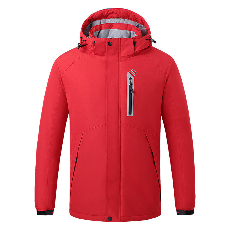 Voltaic Heated Jacket - USB heating port detail