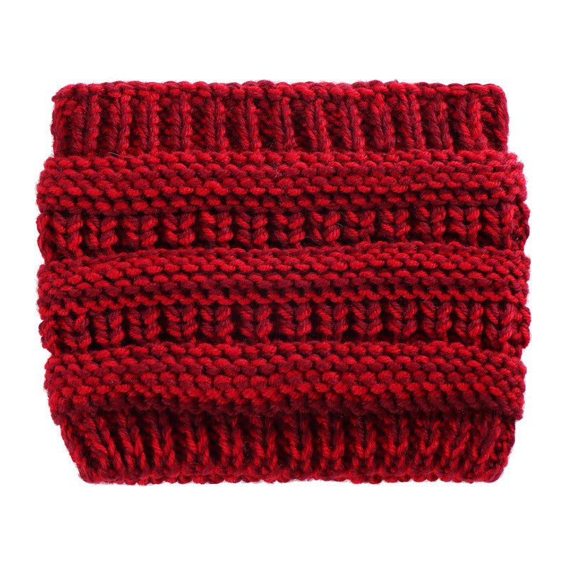 Crochet Ponytail Headwrap - color options