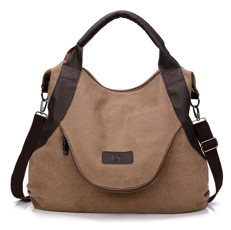 Wanderlust Canvas Crossbody - front view