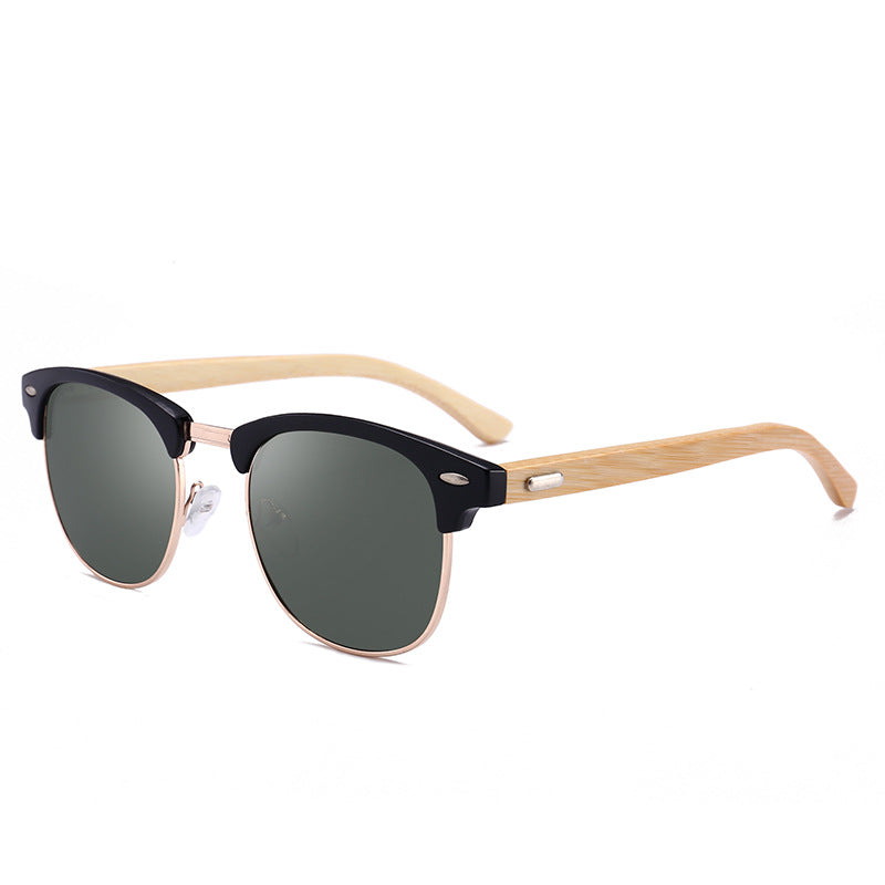 Bamboo Grain Driving Sunglasses, men's UV400 — Undefyning Lynes (3 of 6)