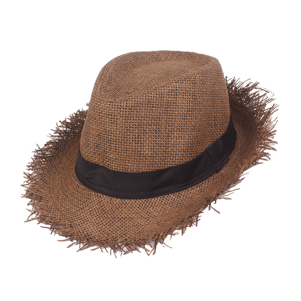 Woven Straw Top Hat — color options