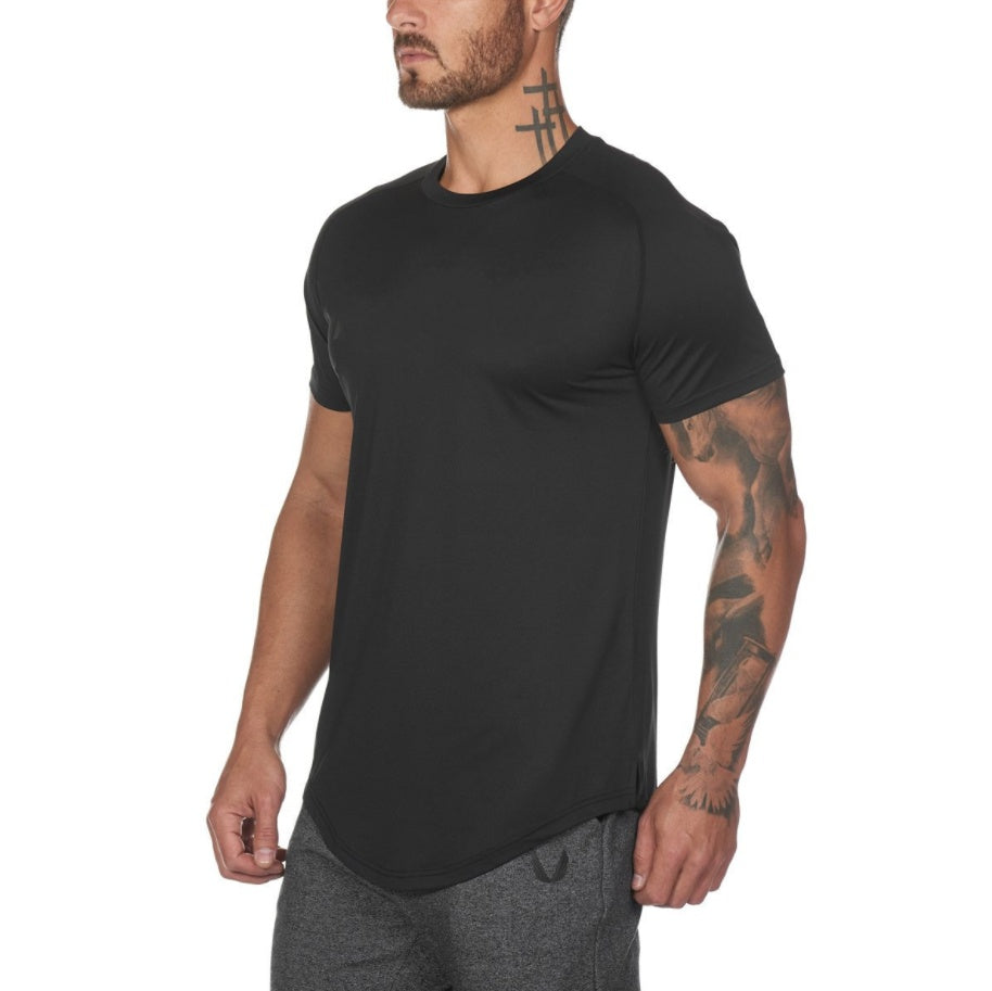 Men's Plain Fitness Gym Shirt, Cotton Blend — size chart — Undefyning Lynes (10 of 10)