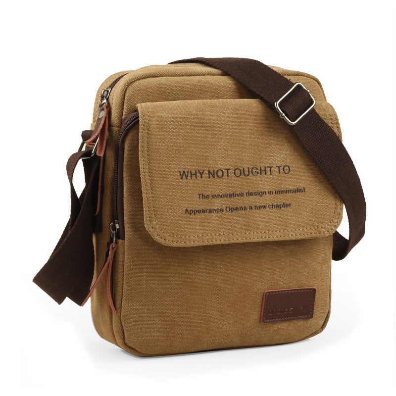 Canvas Shoulder Bag — Black colorway — Undefyning Lynes (7 of 9)