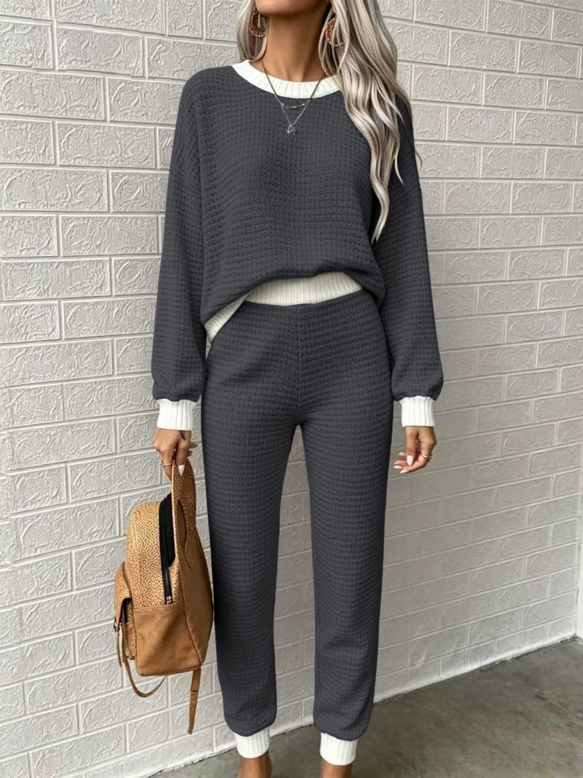 Bexley Waffle-Knit Set - view 6