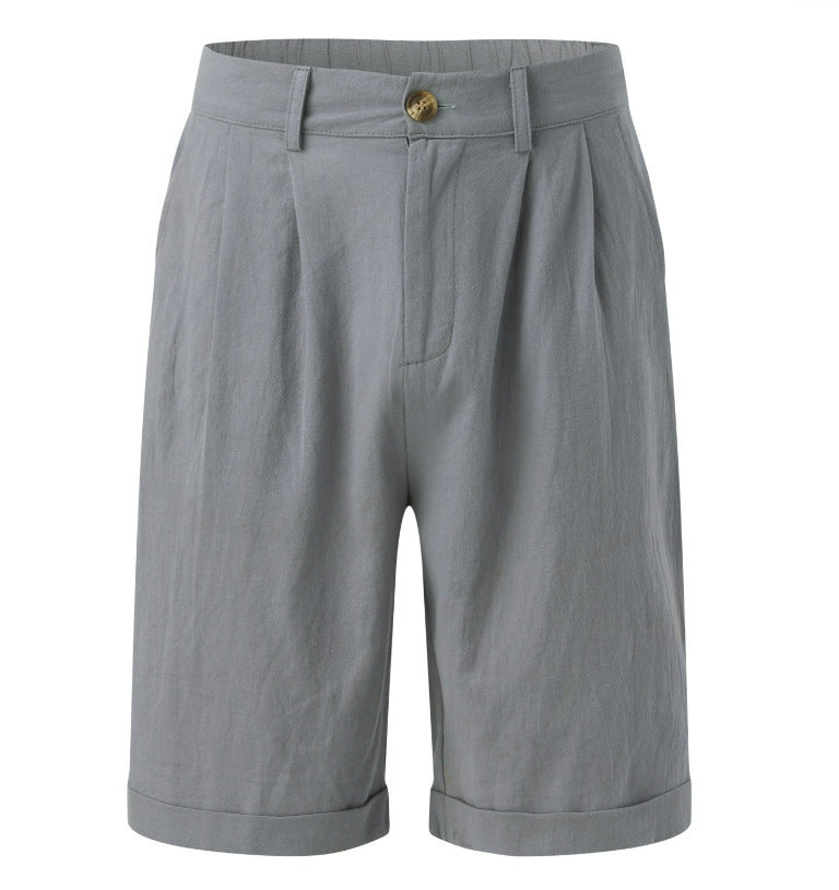 Linen Chino Short — back view — Undefyning Lynes (2 of 10)