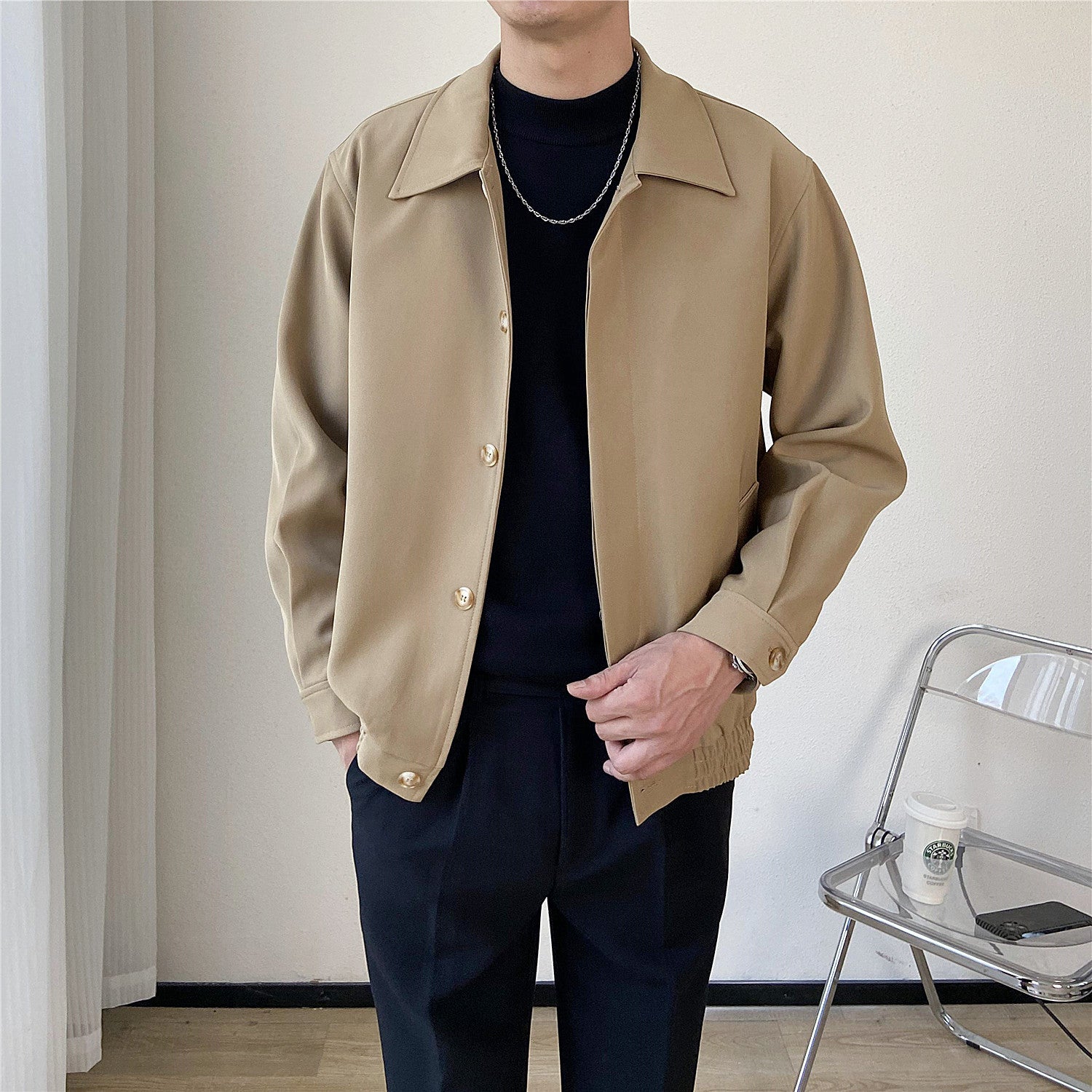 Drift Cropped Jacket - side-seam pocket detail
