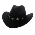 Bell-Crown Western Hat - back view