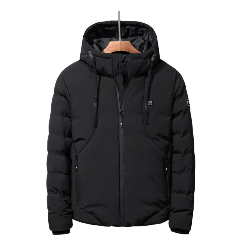 Ember USB Heated Jacket - hood detail