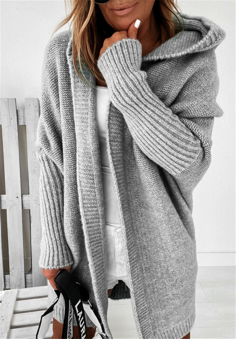 Oversized Hooded Cardigan — pocket detail — Undefyning Lynes (7 of 10)