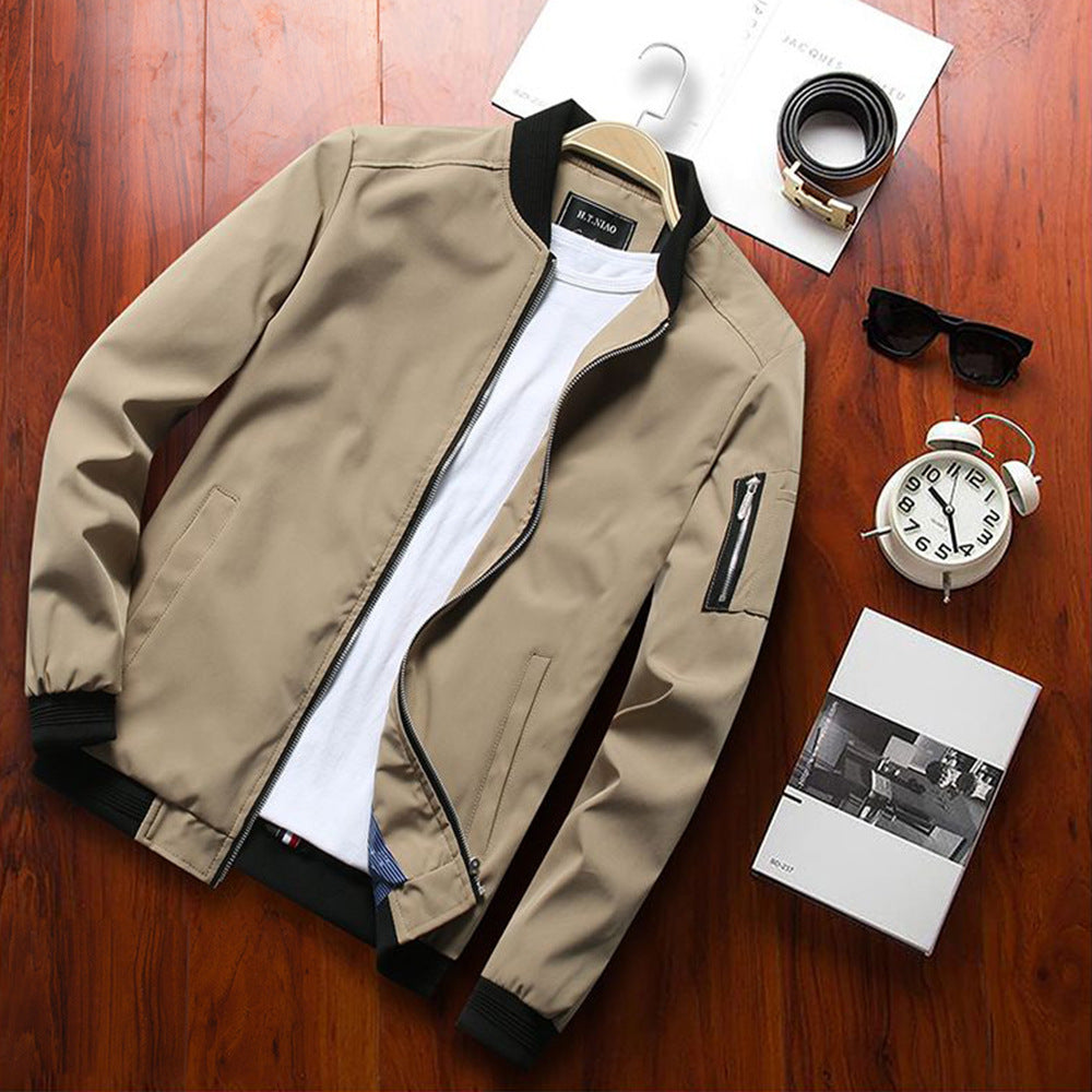 Men's Varsity Baseball Jacket — button detail — Undefyning Lynes (7 of 10)