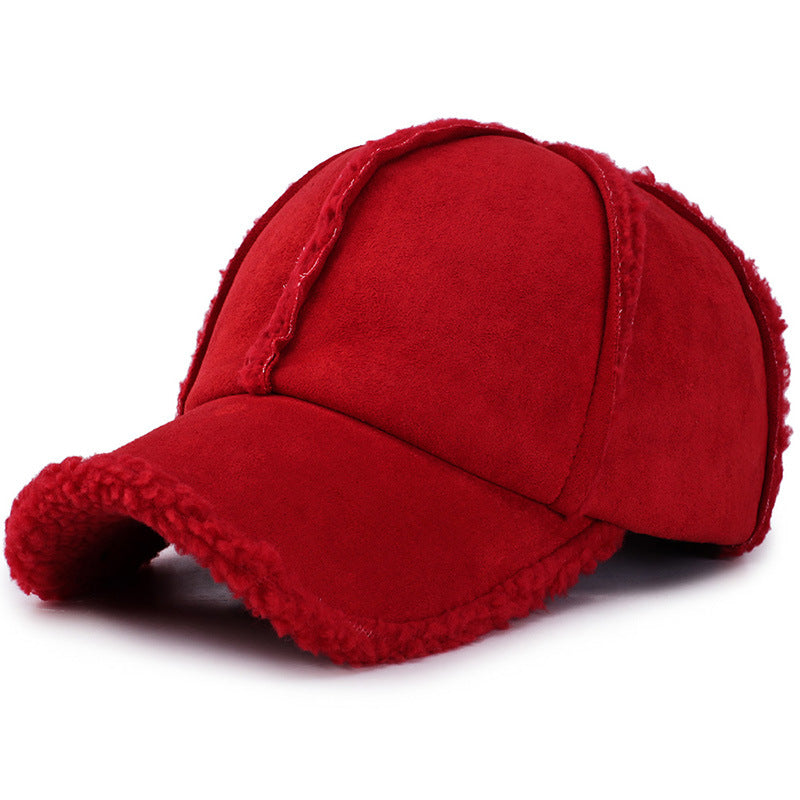 Broken-Edge Peaked Cap - front view