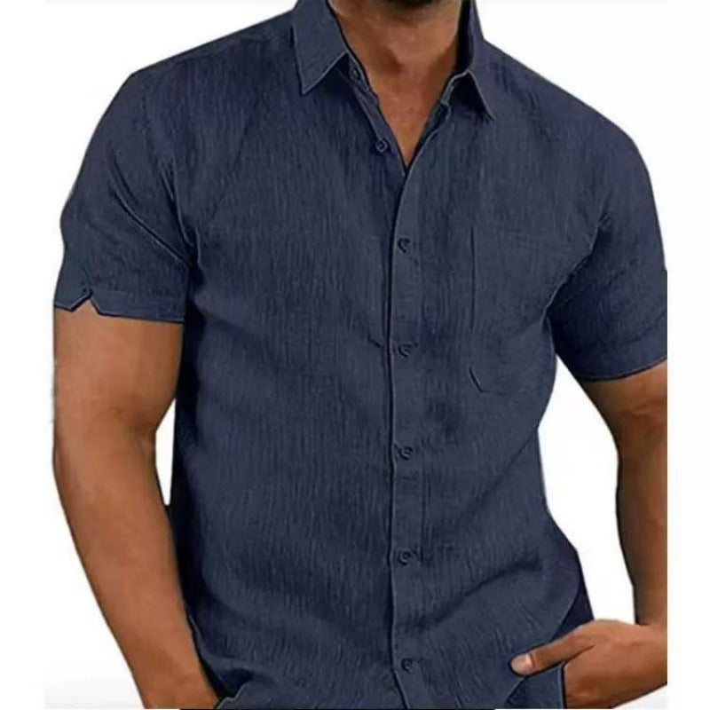 Men's short sleeve casual tee, loose fit — Undefyning Lynes (4 of 7)