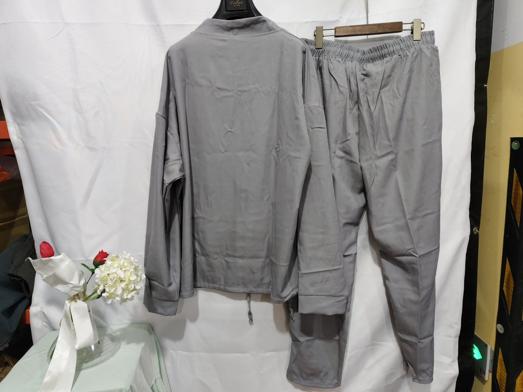Suit set worn full length in daylight