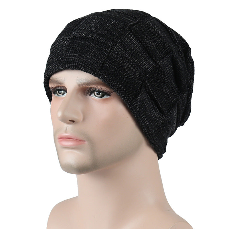 Ribbed Knit Beanie - rib knit texture close-up