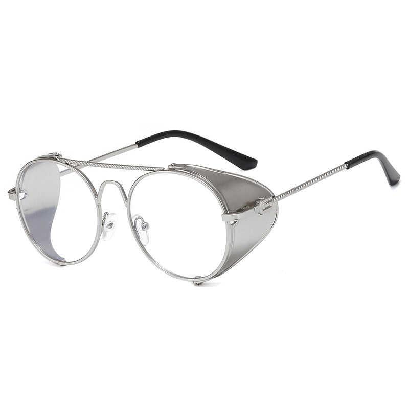 Ironclad Steampunk Sunglasses, round metal frame — Undefyning Lynes (4 of 6)
