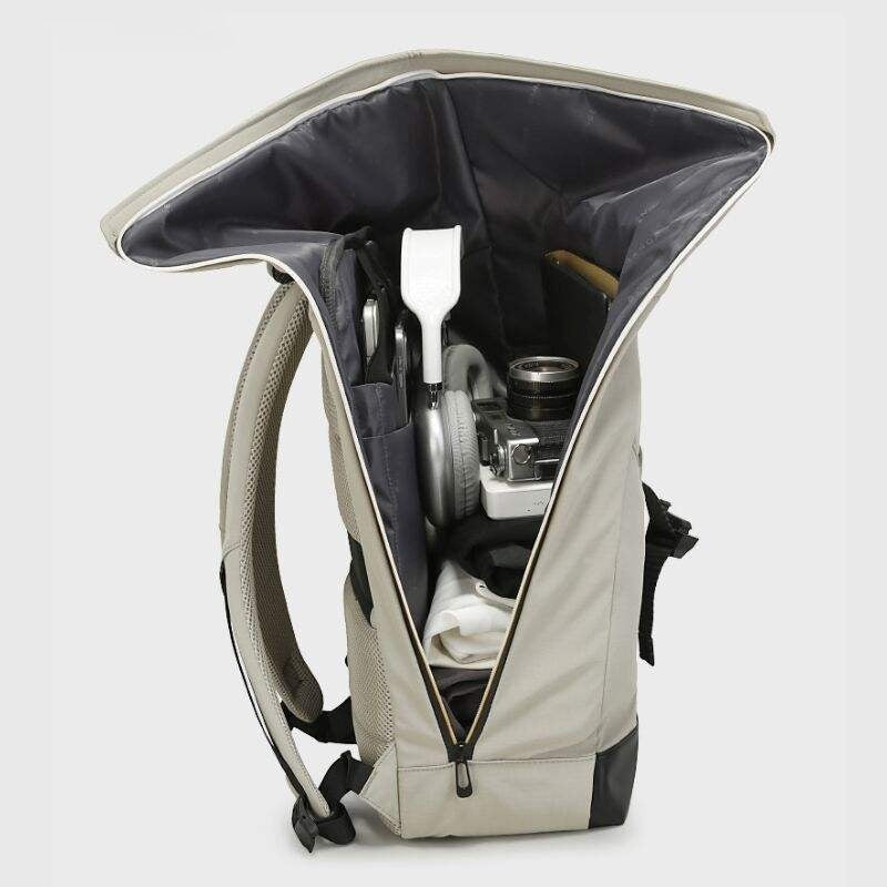 Lightweight Waterproof Laptop Backpack - worn on model