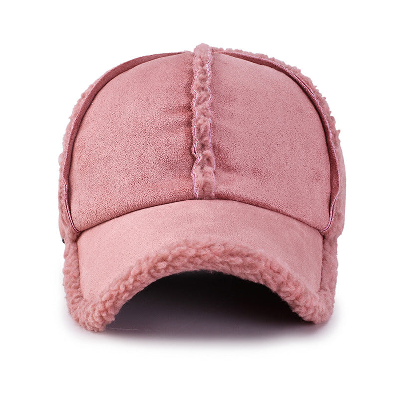 Broken-Edge Peaked Cap in grey