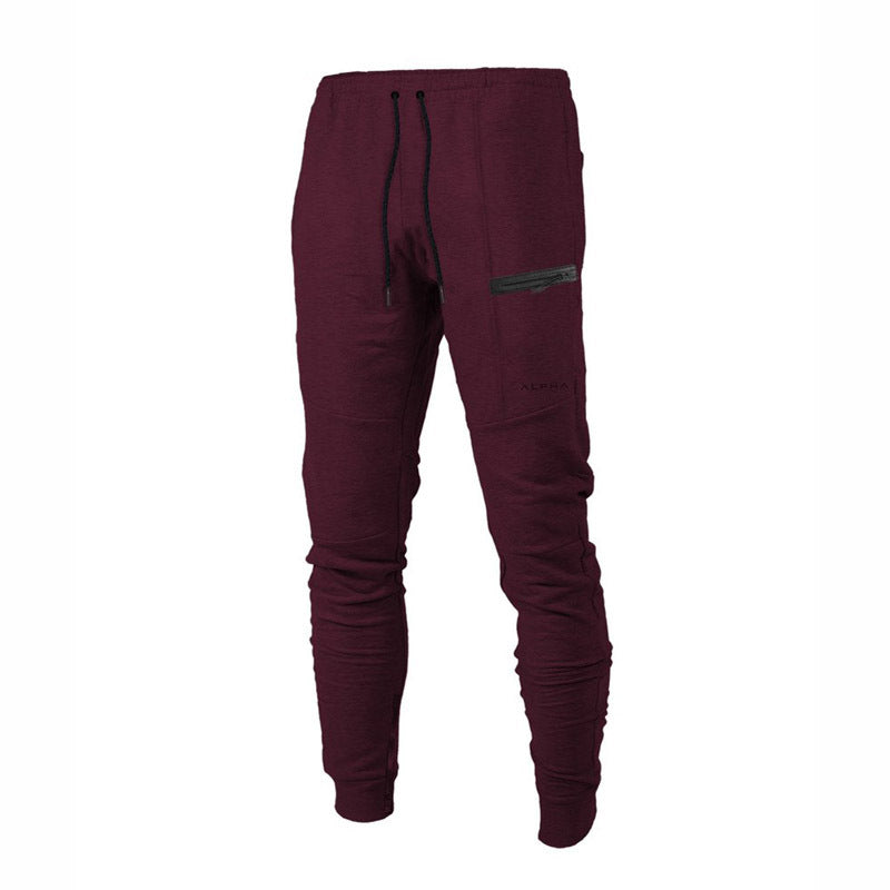 Men's Fitness Joggers, Elastic Drawstring Waist — size chart — Undefyning Lynes (8 of 8)