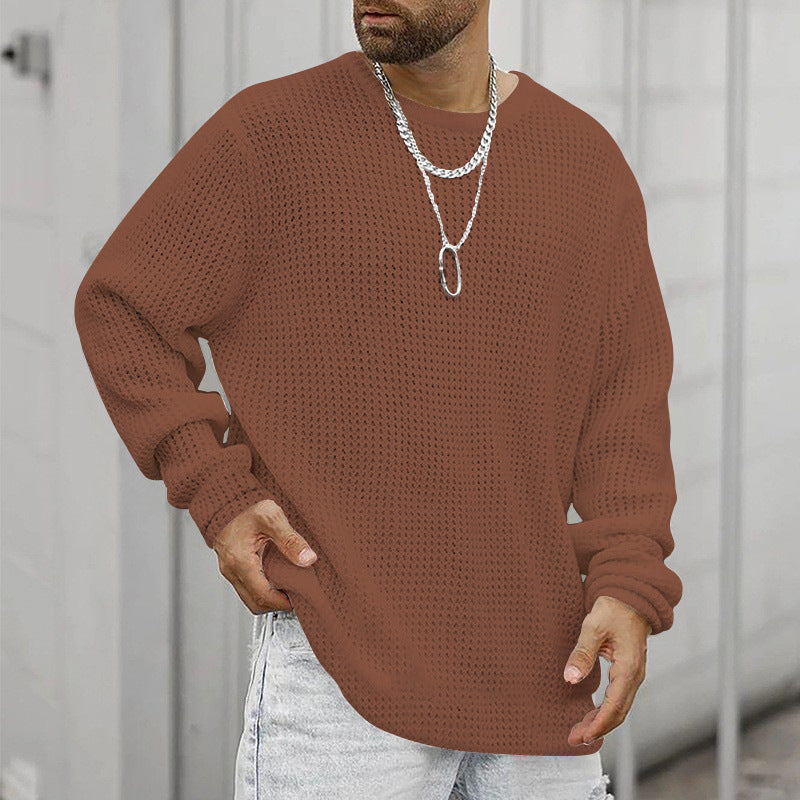 Harlan Relaxed Crew Long-Sleeve Tee, view 6