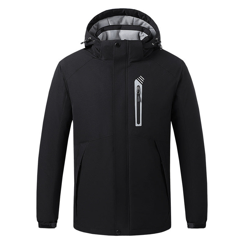 Voltaic Heated Jacket in red
