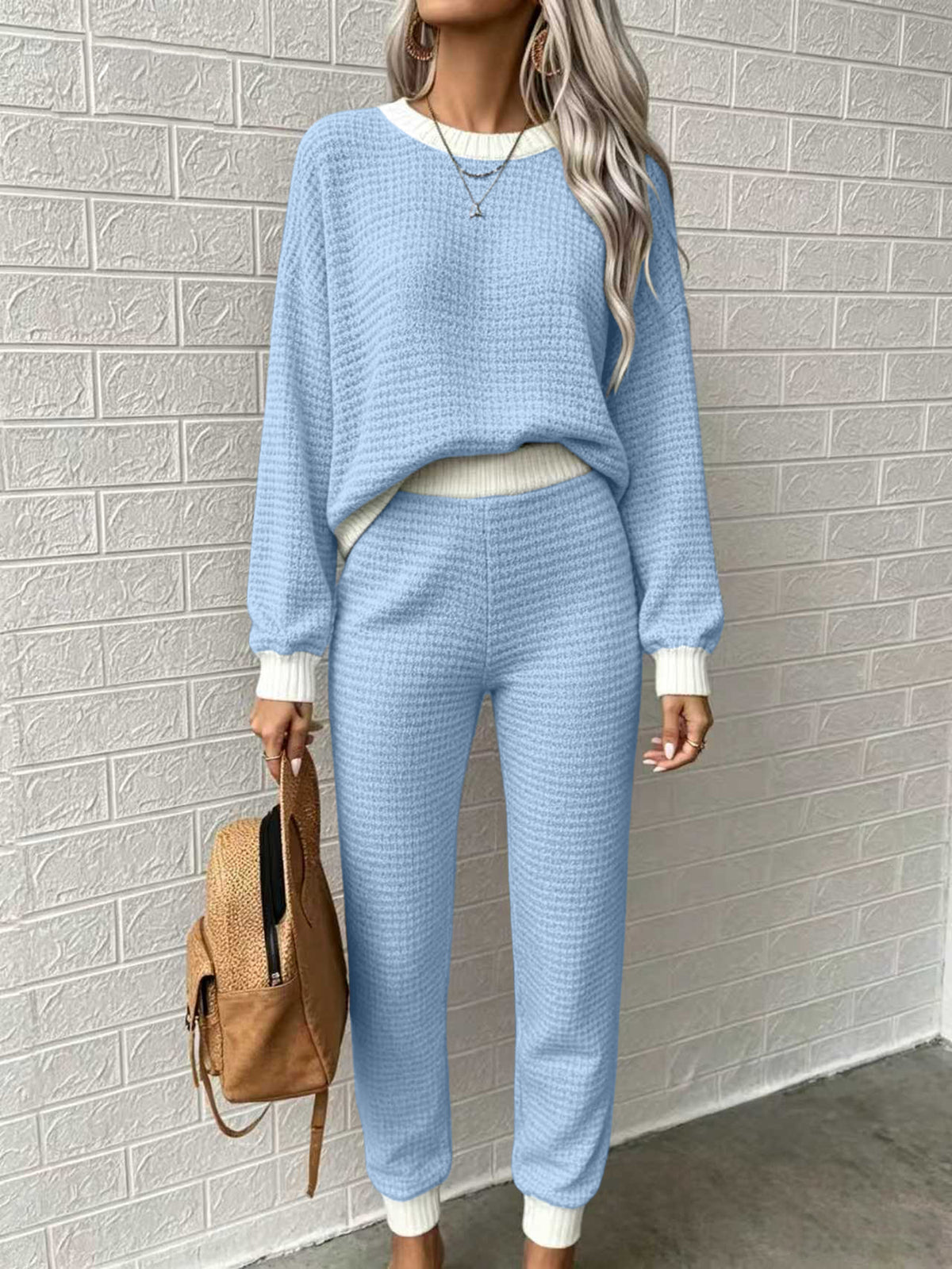 Bexley Waffle-Knit Set - view 2